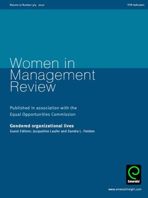 cover image of Women in Management Review, Volume 17, Issue 3 & 4